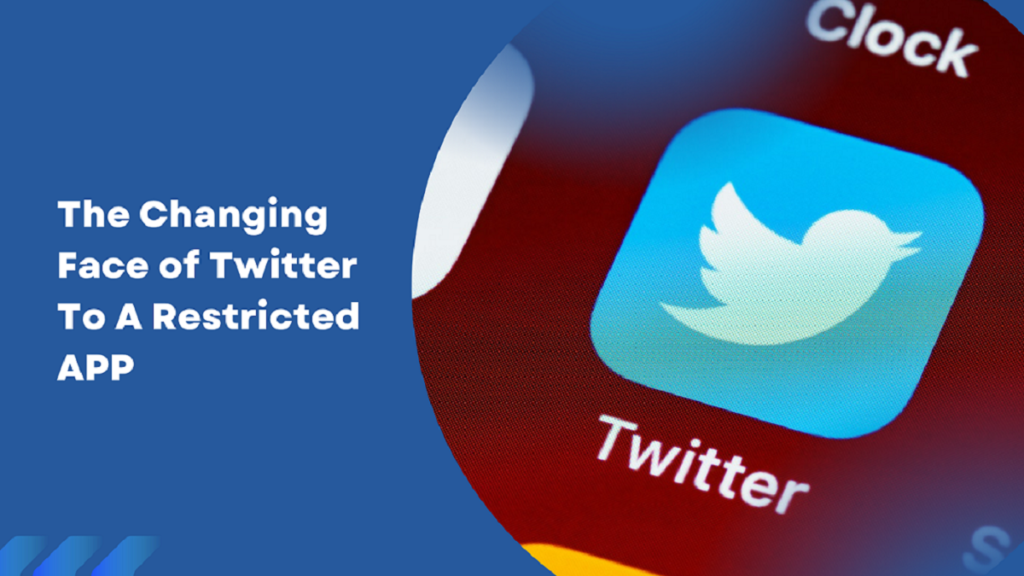The Changing Face of Twitter Transitioning from a Free App to Restricted Access