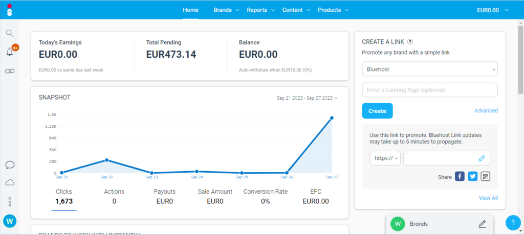 Bluehost Affiliates 