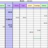 Cash book With Income Statement Template