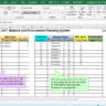 Stock In, Out, Balance, and Procurement Planning Excel Template